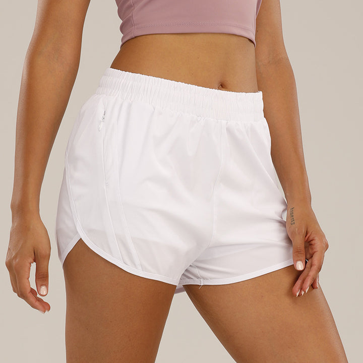 Summer Sports Shorts With Zipper Pockets