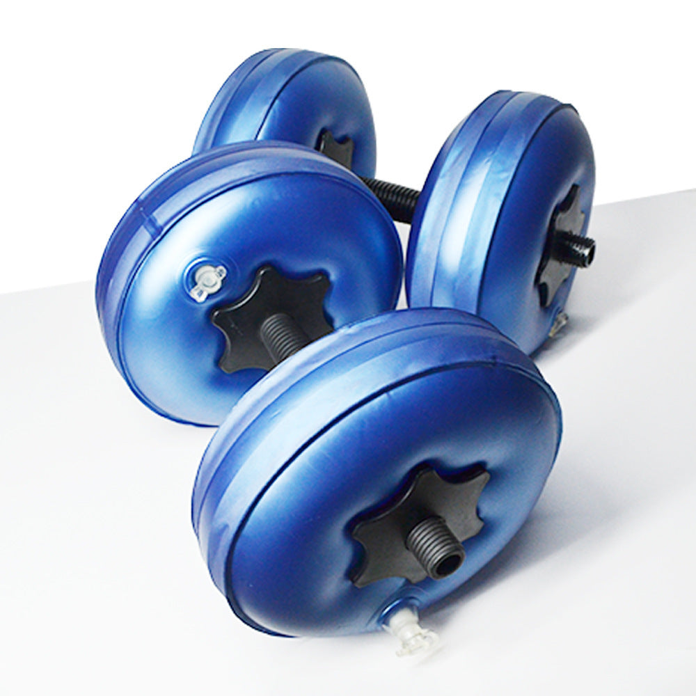 Water filled dumbbells