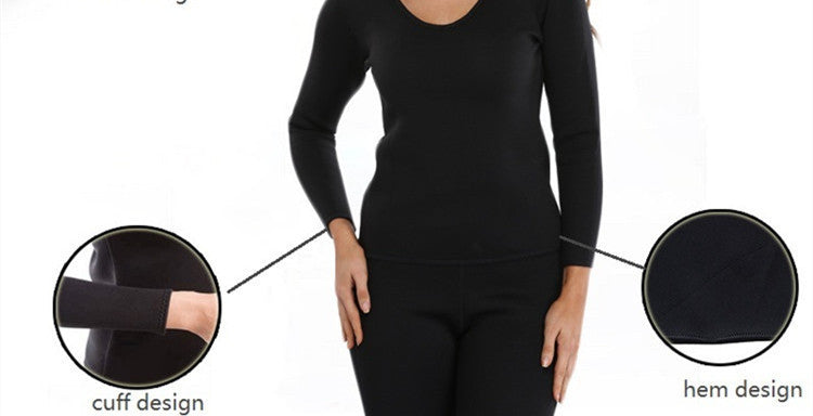 Sweat-Sculpting Long-sleeved Body Sportswear