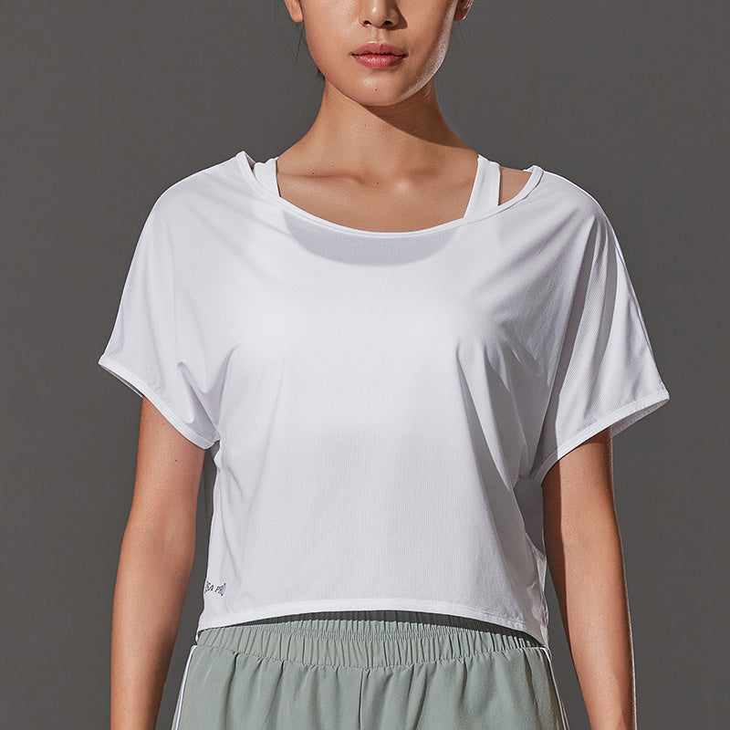 Women's Short-sleeved Sports Shirt