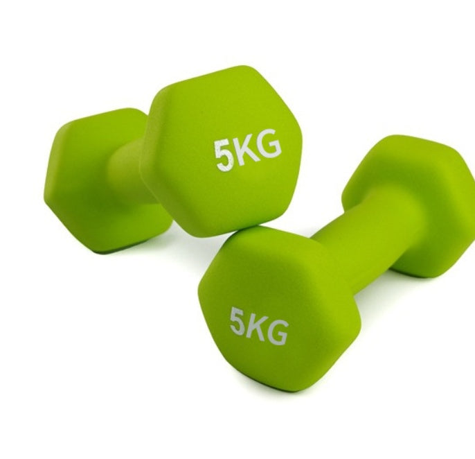 Hexagonal Household Dumbbells