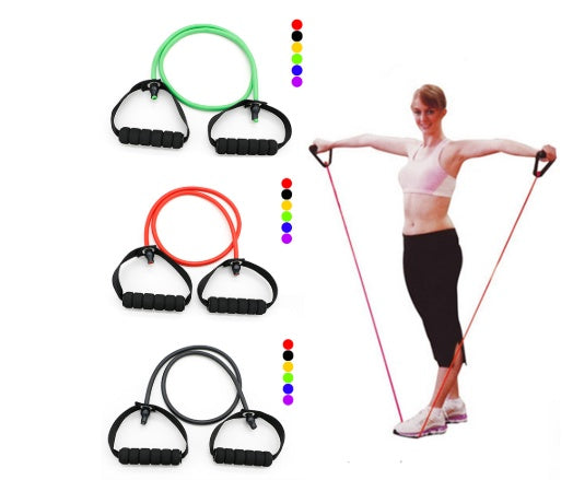 Workout Exercise Yoga Latex Resistance Bands