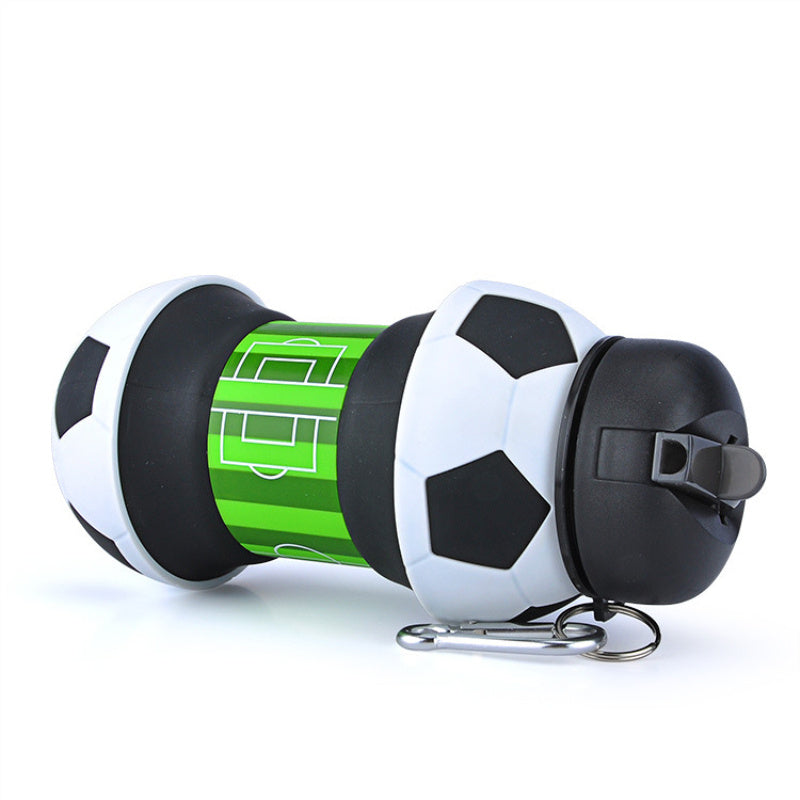 Sports folding water bottle