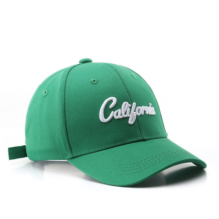 Unisex Casual "CALIFORNIA" embroidery cap