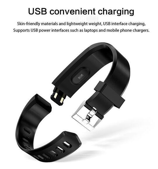 Smart Bracelet With Bluetooth Wristband