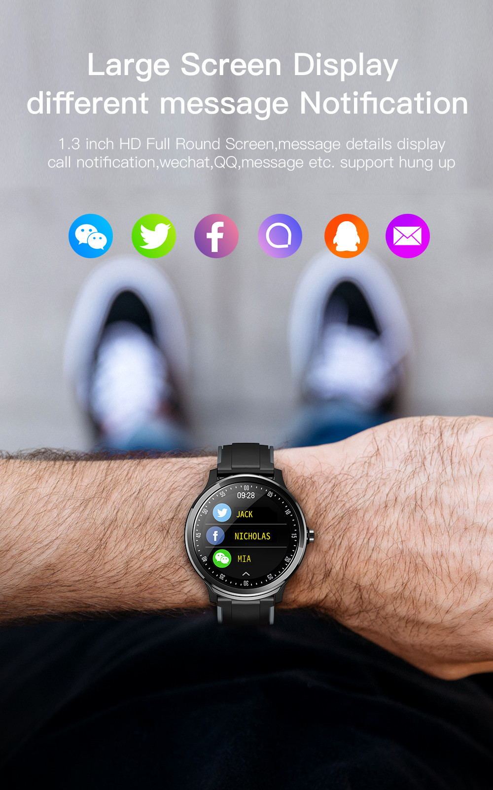 Newest smart watch fitness tracker