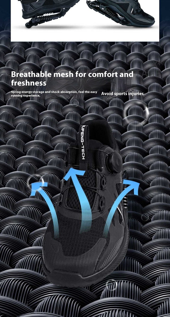 Black Tech Running Shoes