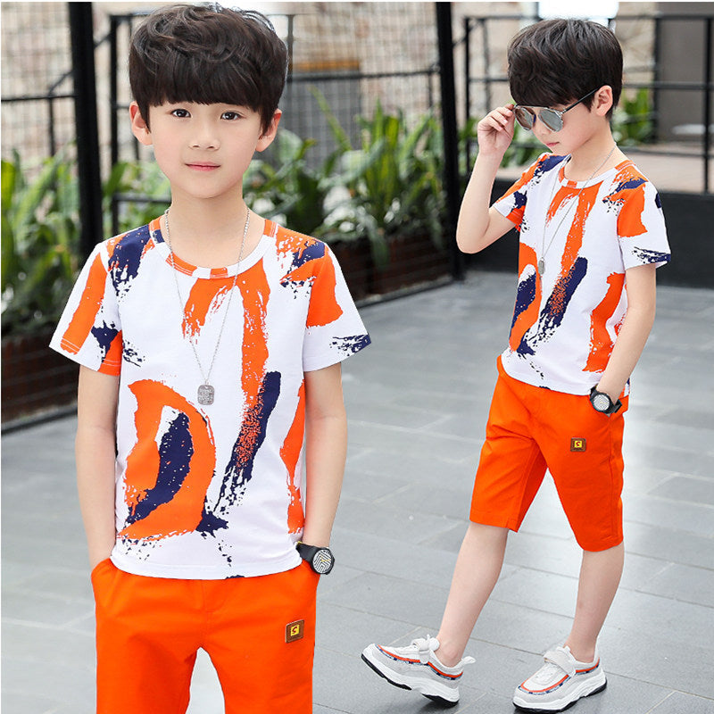 Children's Summer Sports Two-piece suit