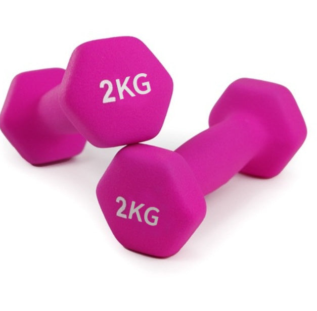 Hexagonal Household Dumbbells