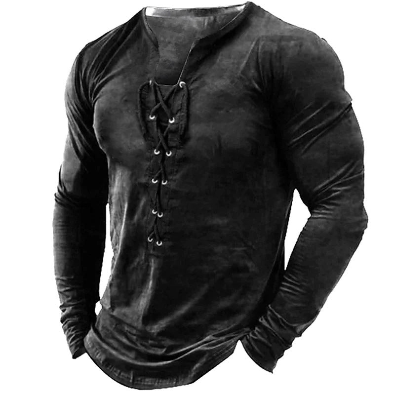 Sports Long Sleeve Men's Top