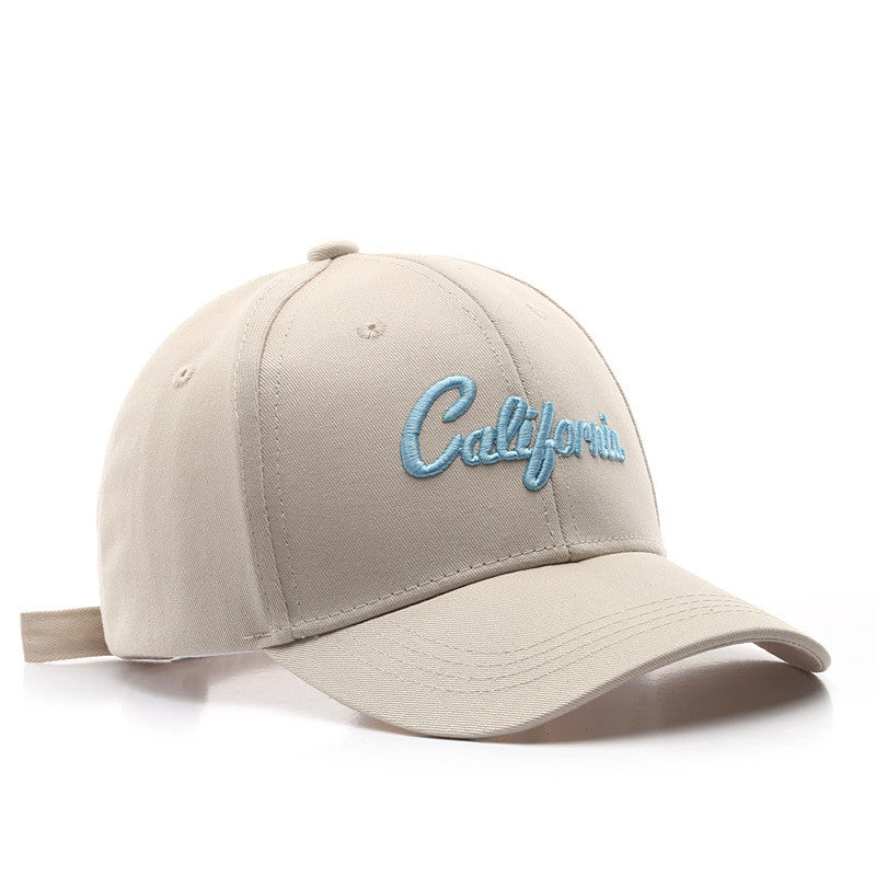 Unisex Casual "CALIFORNIA" embroidery cap