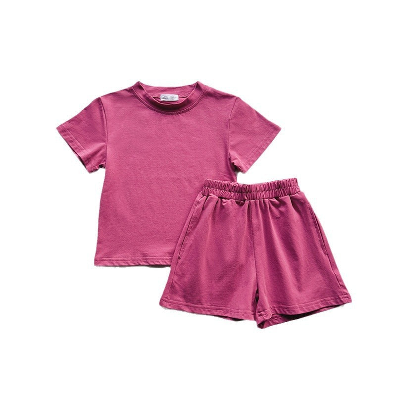 Children's Cotton Leisure Sports Suit