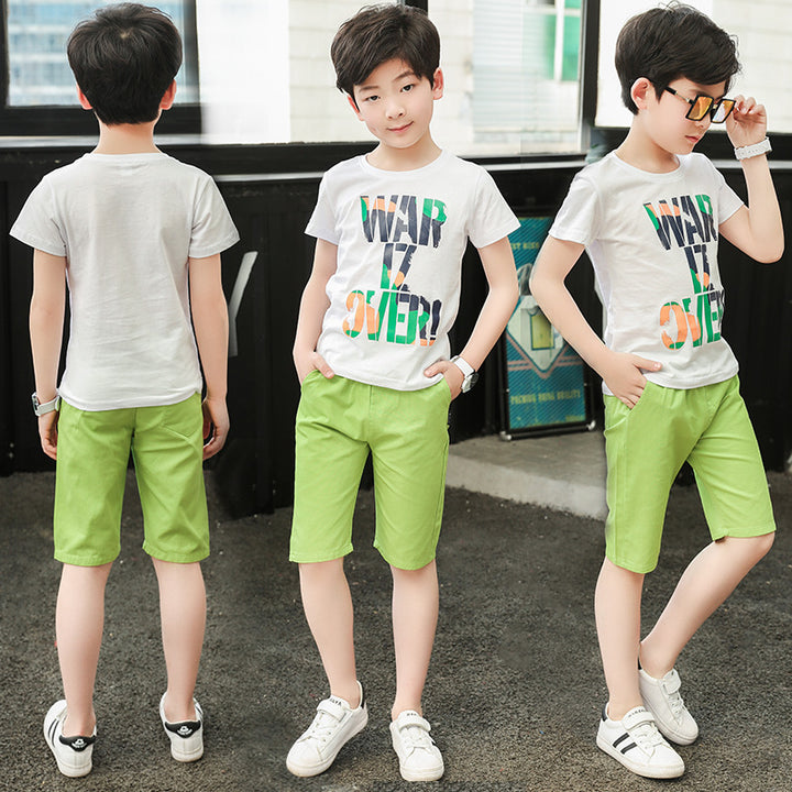 Children's Summer Sports Two-piece suit