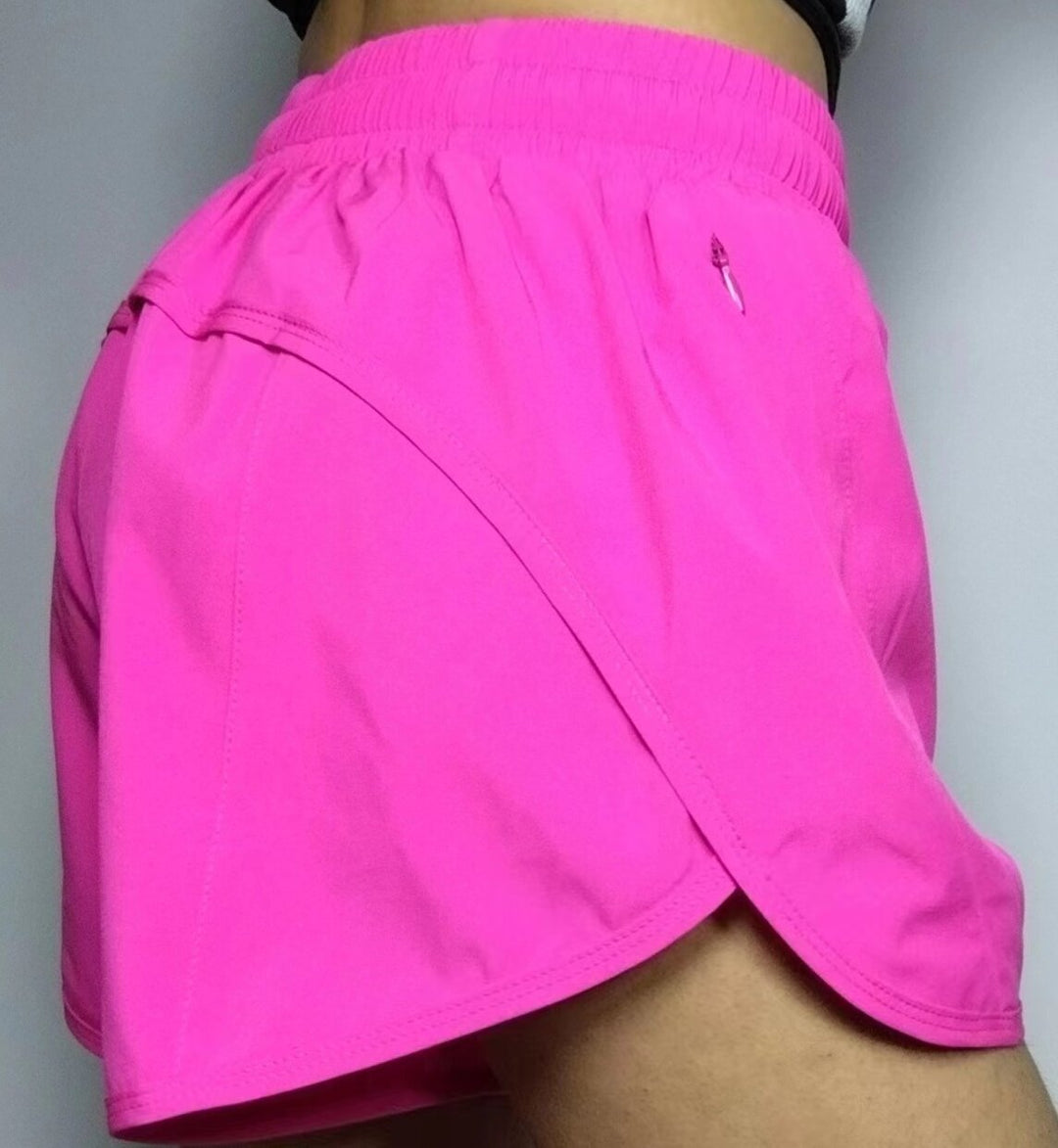 Summer Sports Shorts With Zipper Pockets