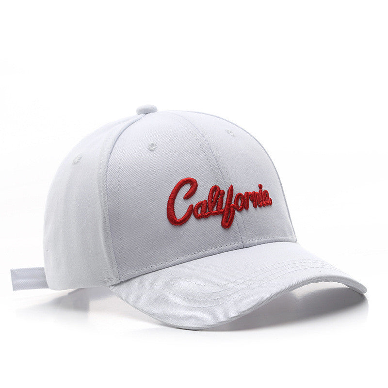 Unisex Casual "CALIFORNIA" embroidery cap